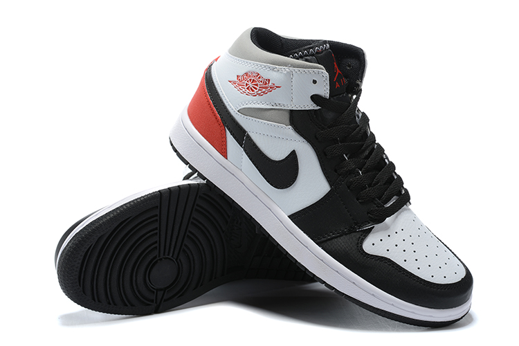 2020 Original Air Jordan 1 White Black Red